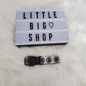 Boston Bruins Dog Collar Size Small